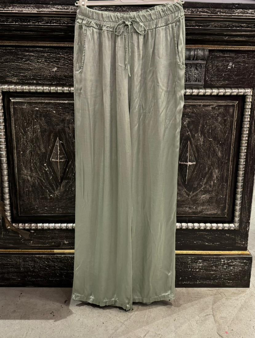 Pantalon Satiné noir