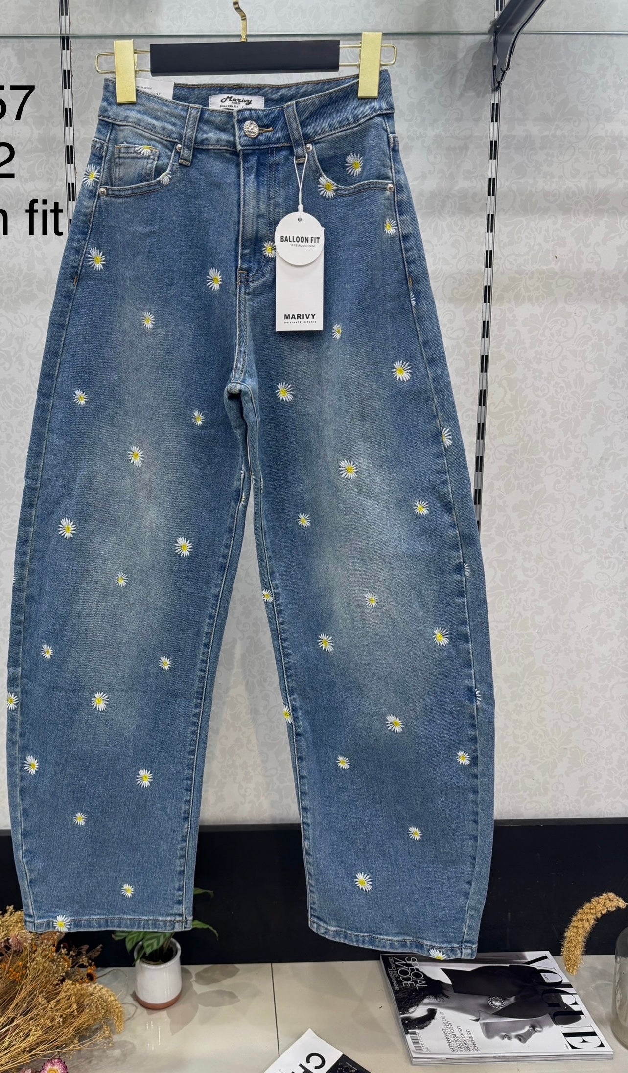 Jeans marguerite
